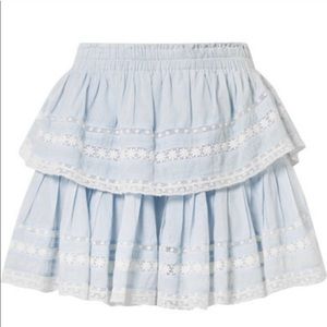 ISO -Loveshackfancy blue skirt